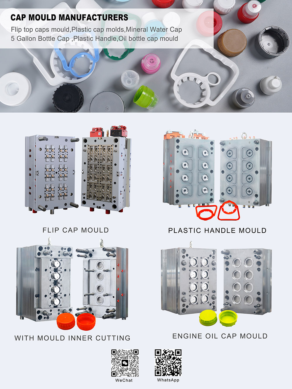 Plastic Bottle Cap Injection Mould Manufacture...