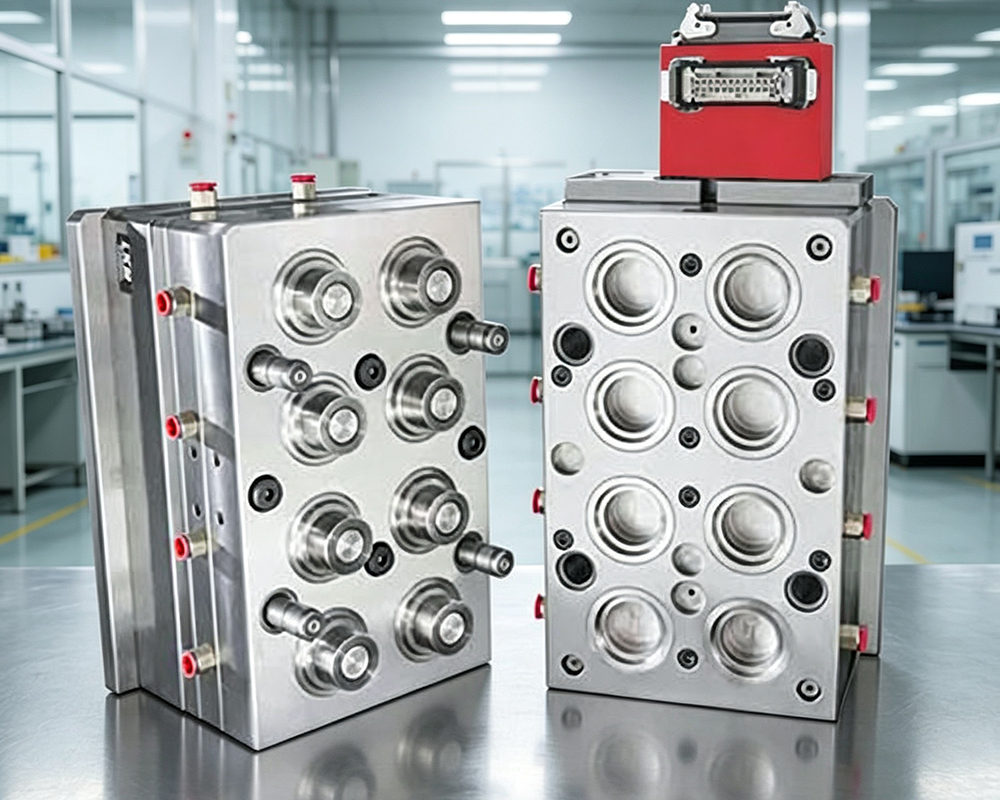 6 Cavity Oil Pull Cap Mould | Edible Oil Bottle Pull-Top Cap Injection Mould Manufacturer in China | Shuanghao Mould