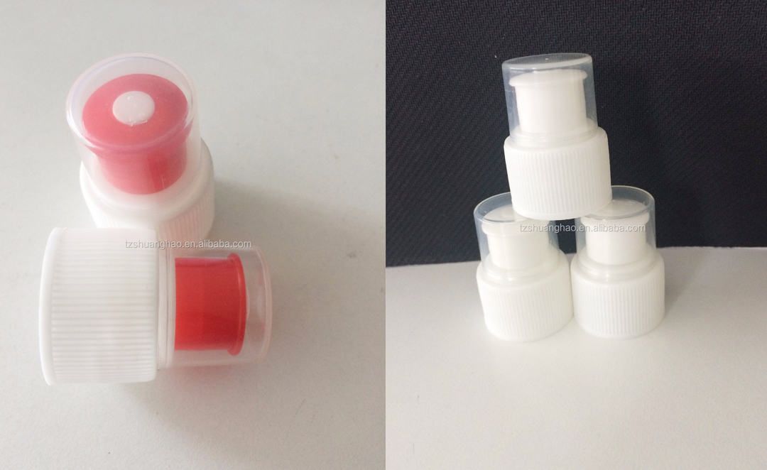 28mm push pull cap with tamper evident band an...