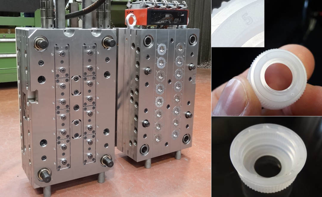 The injection system Shuanghao cap mould