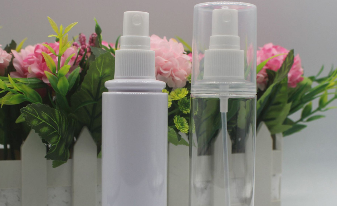 100ml spray bottle cap cleaner disinfectant plastic bottle cap with outer cap Straight PET plastic bottle anti-mosquito water bottle cap